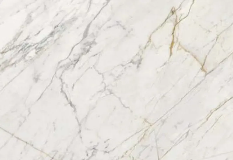 Marble Look Golden White